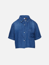Short Sleeve Shirt,LOEWE,LIGHT BLUE,Image 1
