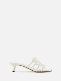 Petal Anagram Slide 45mm,LOEWE,ANTHURIUM,Image 1