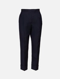 Classic Backstrap Trouser,THOM BROWNE,NAVY,Image 1