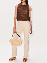 Patch Pocket Weekender Jean,MOTHER,WACKY KHAKI,Image 2