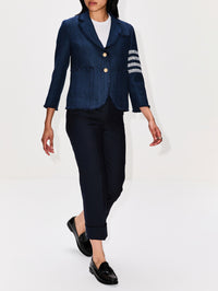 Classic Backstrap Trouser,THOM BROWNE,NAVY,Image 3