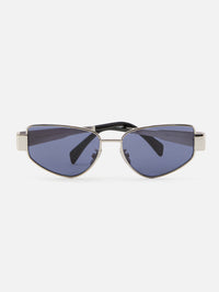 Triomphe Metal Geometric Sunglasses,CELINE EYEWEAR,GOLD,Image 1