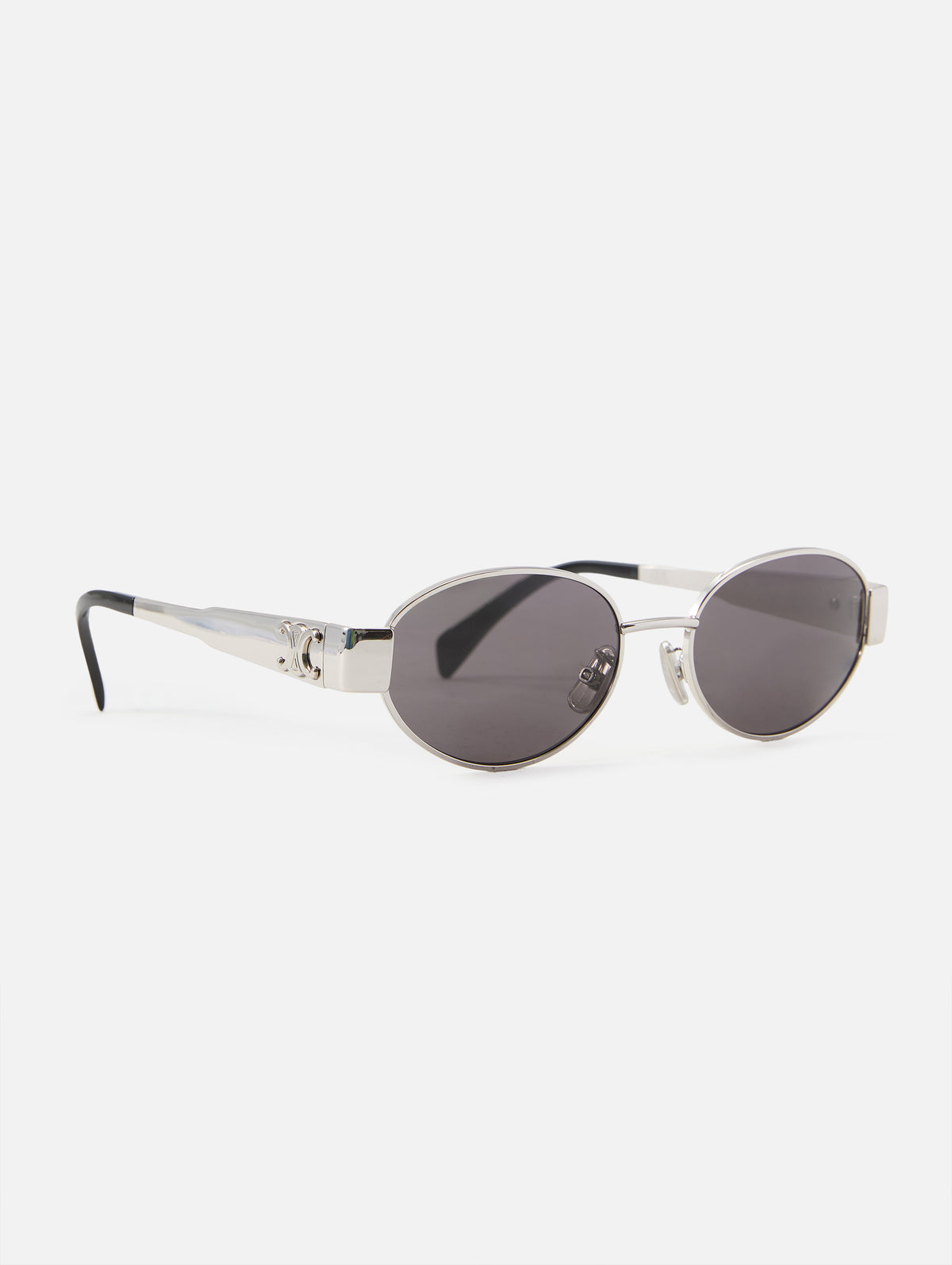 Triomphe Metal Sunglasses,CELINE EYEWEAR,GOLD,Image 2