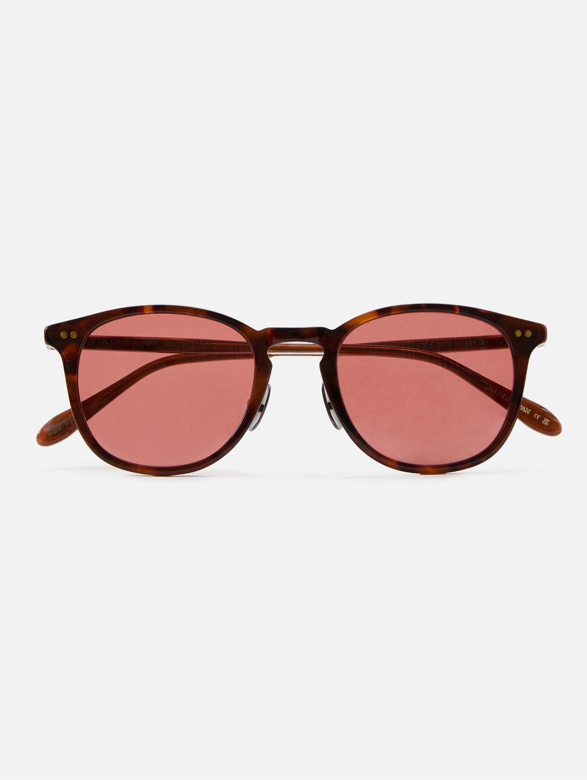 Kinny J Sunglasses,GARRETT LEIGHT,SIENNA TORTOISE/PURE ROSEWOOD,Image 1