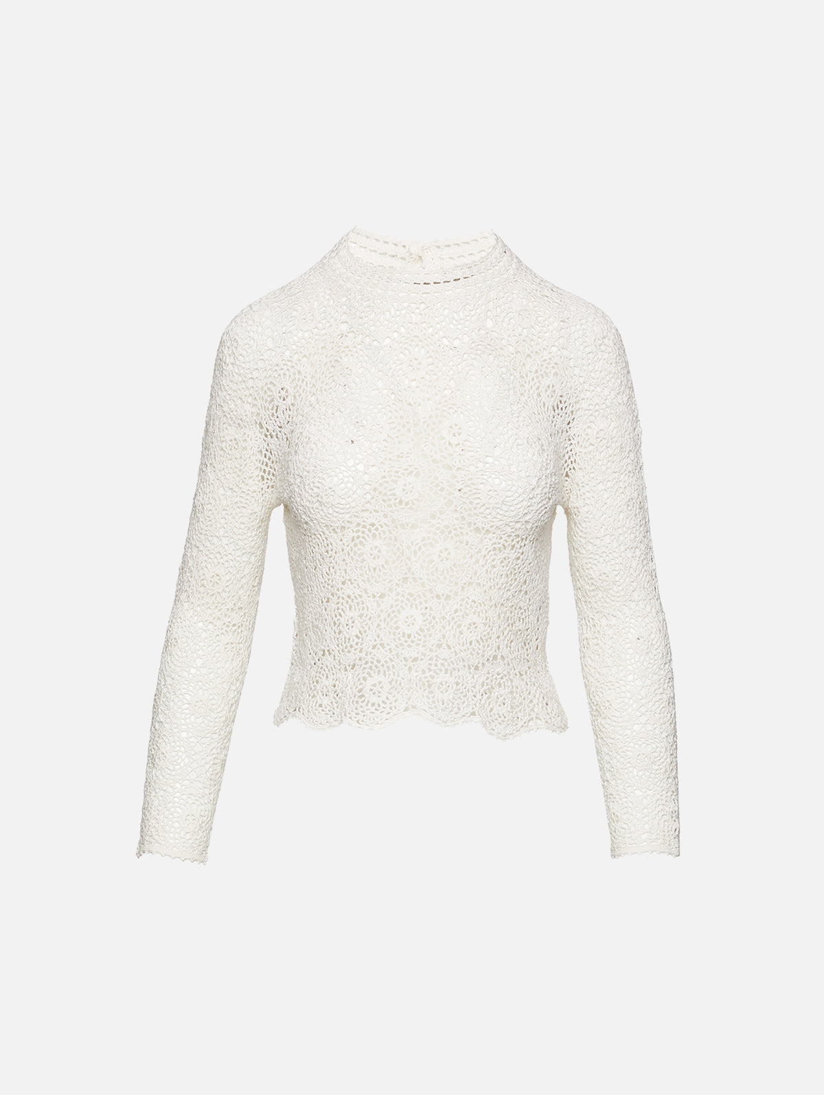 Gibson Sweater,NILI LOTAN,IVORY,Image 1