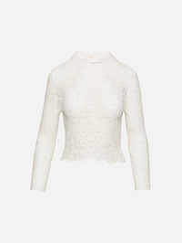 Gibson Sweater,NILI LOTAN,IVORY,Image 1