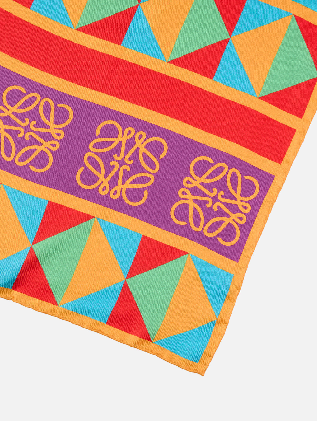 Silk Scarf,LOEWE,MULTI,Image 2