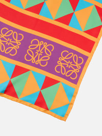 Silk Scarf,LOEWE,MULTI,Image 2