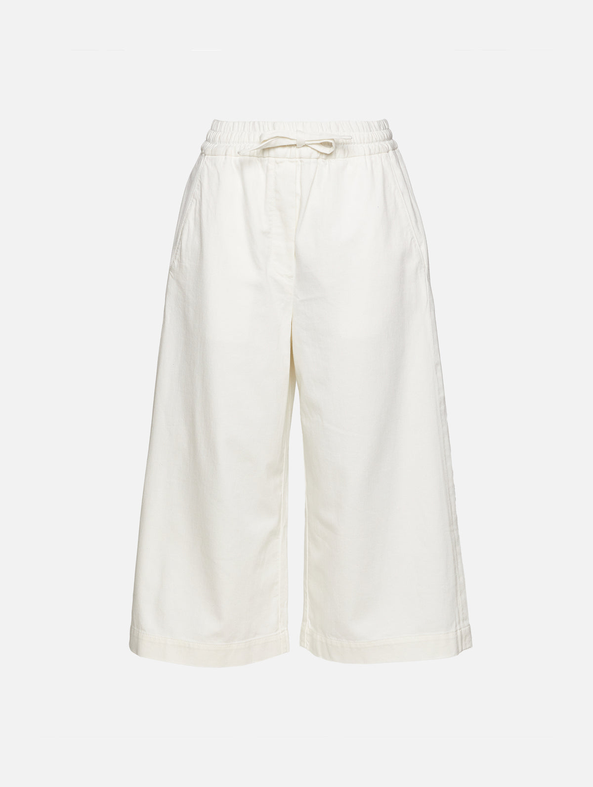 Cropped Trouser,LOEWE,WHITE,Image 1
