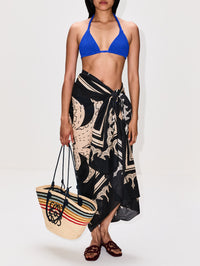 Ancestral Palm Pareo,JOHANNA ORTIZ,ICONIC BLK/ECRU,Image 2