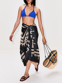 Ancestral Palm Pareo,JOHANNA ORTIZ,ICONIC BLK/ECRU,Image 3