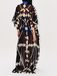 Secret Garden Maxi Dress,JOHANNA ORTIZ,BLACK/ECRU,Image 4