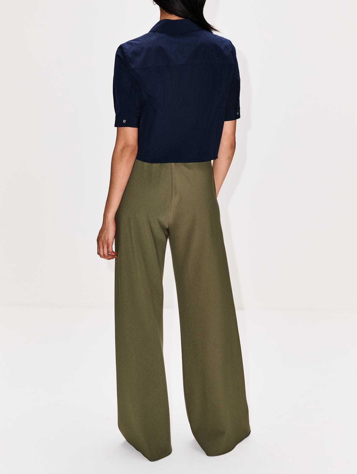 Colby Pant,LA LIGNE,OLIVE,Image 4