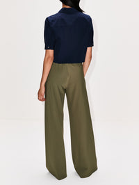 Colby Pant,LA LIGNE,OLIVE,Image 4