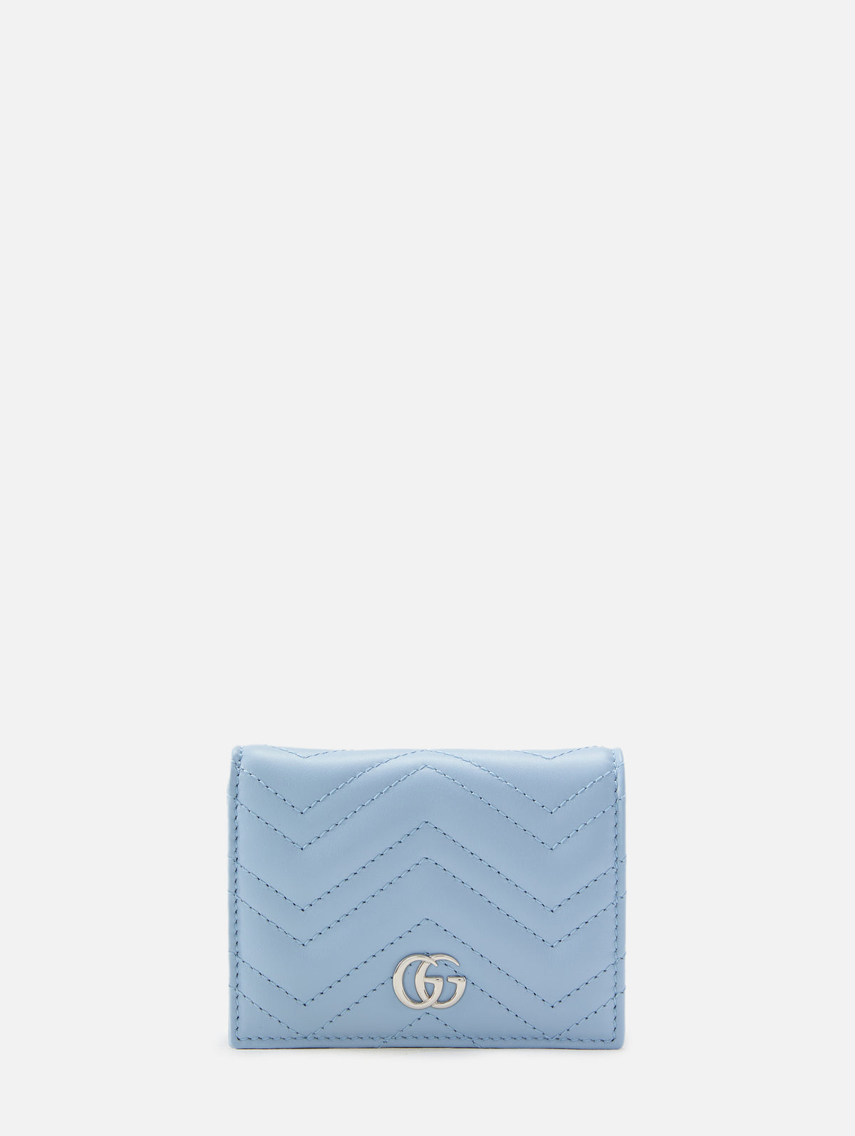 GG Marmont Wallet,GUCCI,LIGHT BLUE,Image 1