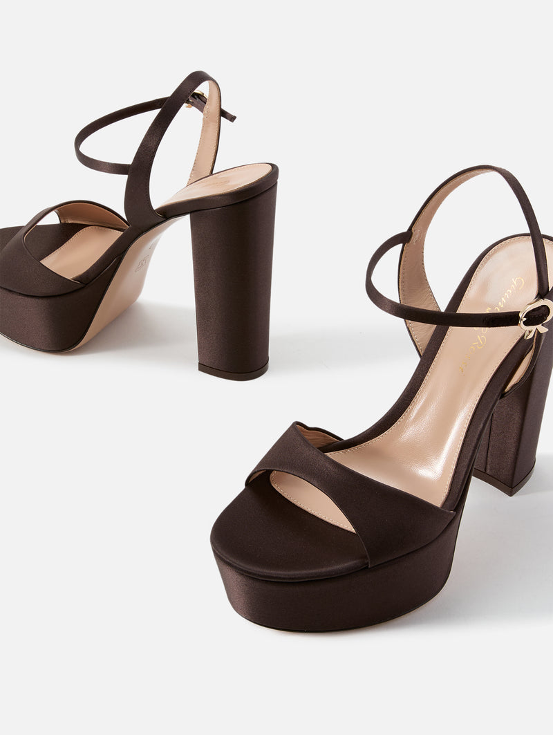 Crepe Satin Platform
