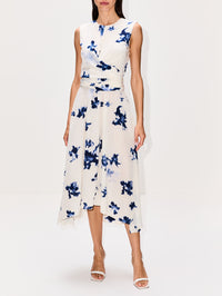Penny Dress,ALTUZARRA,BERRY BLUE FLOWERS,Image 2