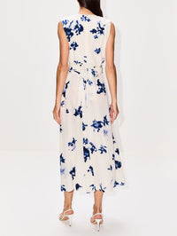 Penny Dress,ALTUZARRA,BERRY BLUE FLOWERS,Image 4