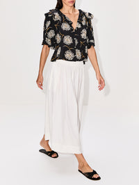 Viola Skirt,THE GREAT,WHITE,Image 3