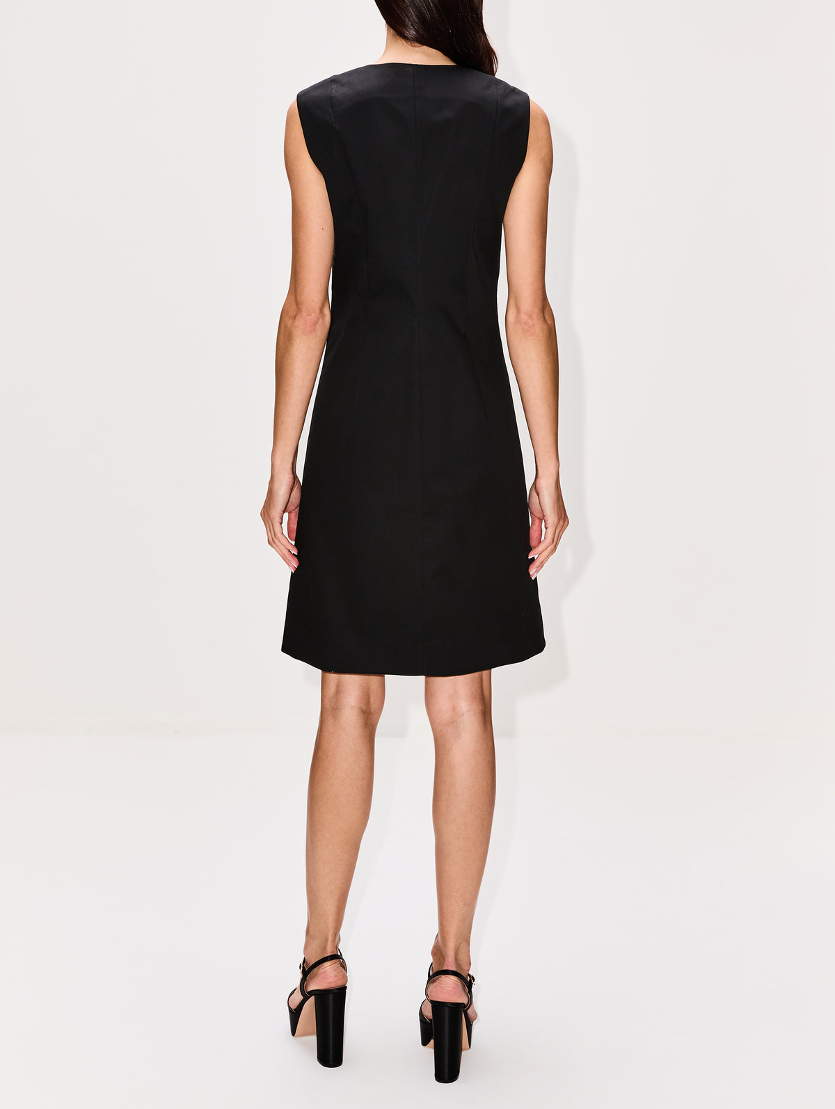 Brooke Dress,PARTOW,BLACK,Image 4
