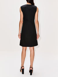 Brooke Dress,PARTOW,BLACK,Image 4