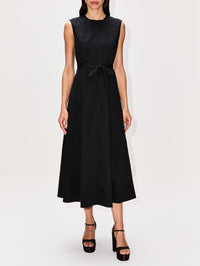 Avenue Dress,PARTOW,BLACK,Image 2
