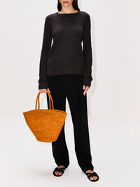 Emilie Raffia Tote,THE ROW,RADIANT,Image 2
