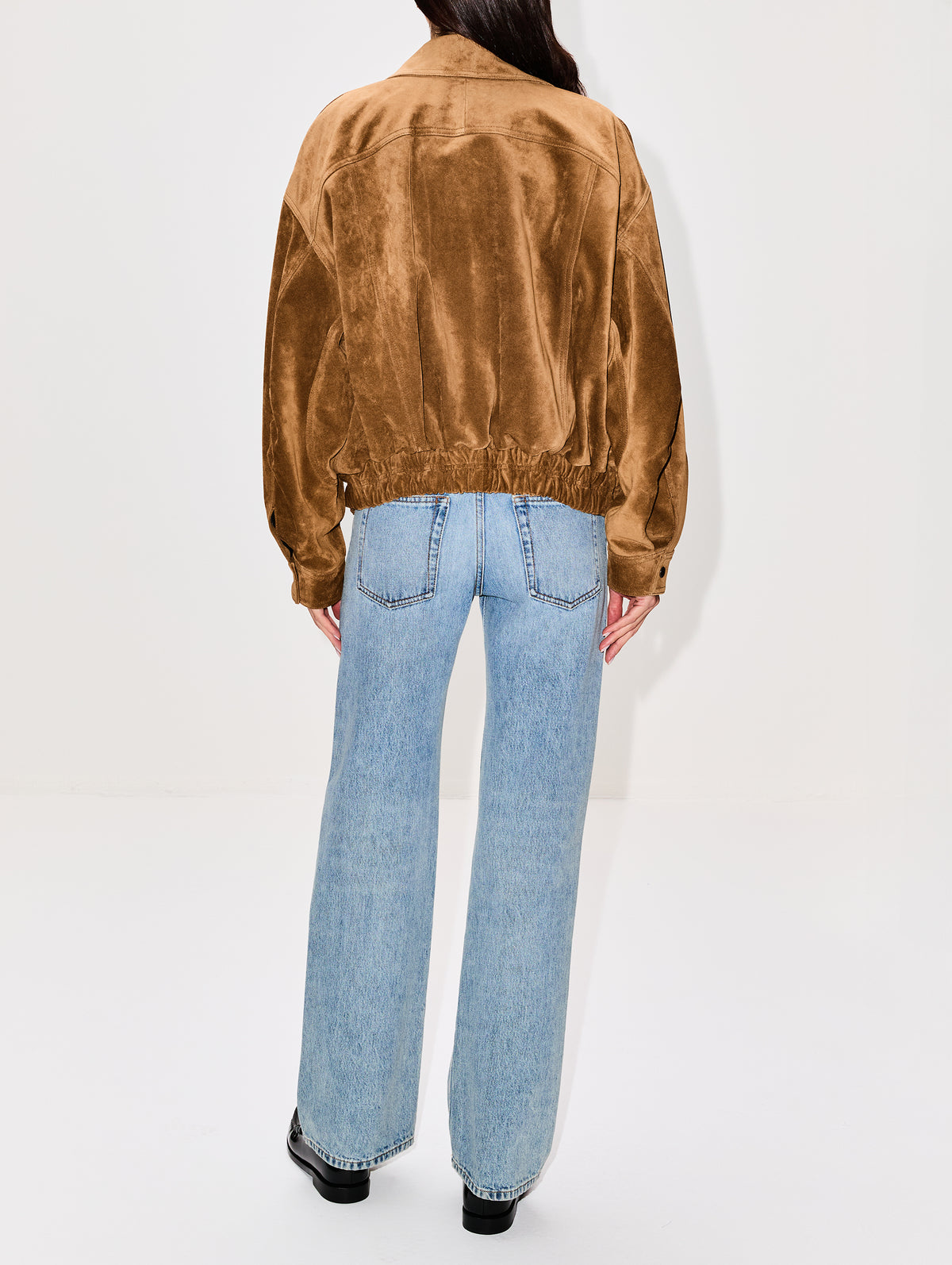 Suede Jacket SAINT LAURENT elysewalker - Main Image