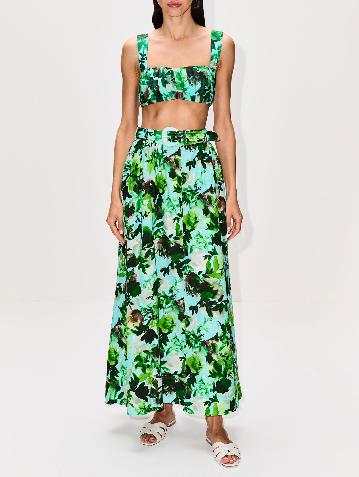 Chandra Choli Top,SALONI,WATERCOLOUR GARDEN,Image 2