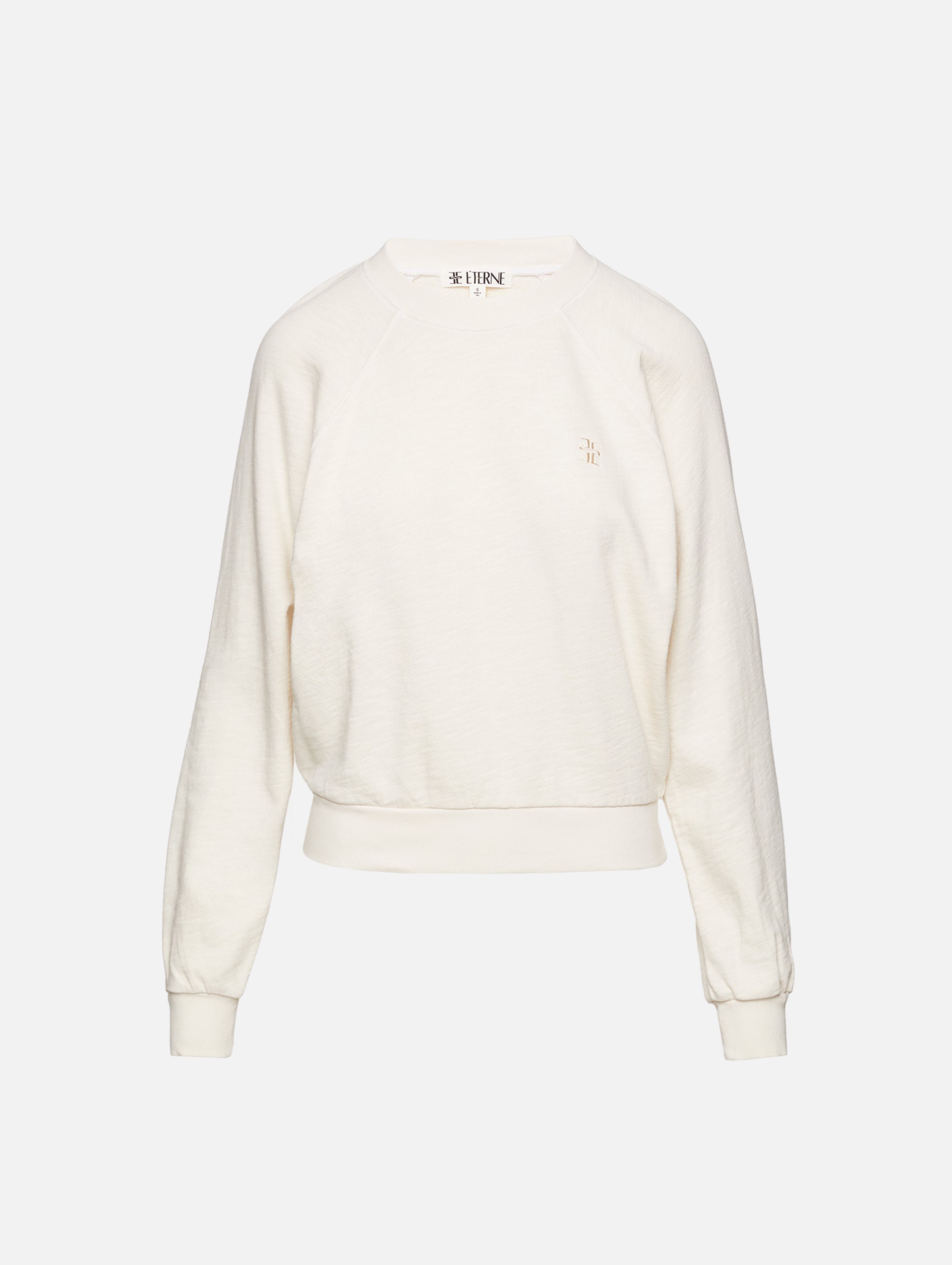 Shrunken Raglan Sweatshirt | ÉTERNE | elysewalker