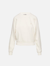 Shrunken Raglan Sweatshirt,ÉTERNE,BONE,Image 1