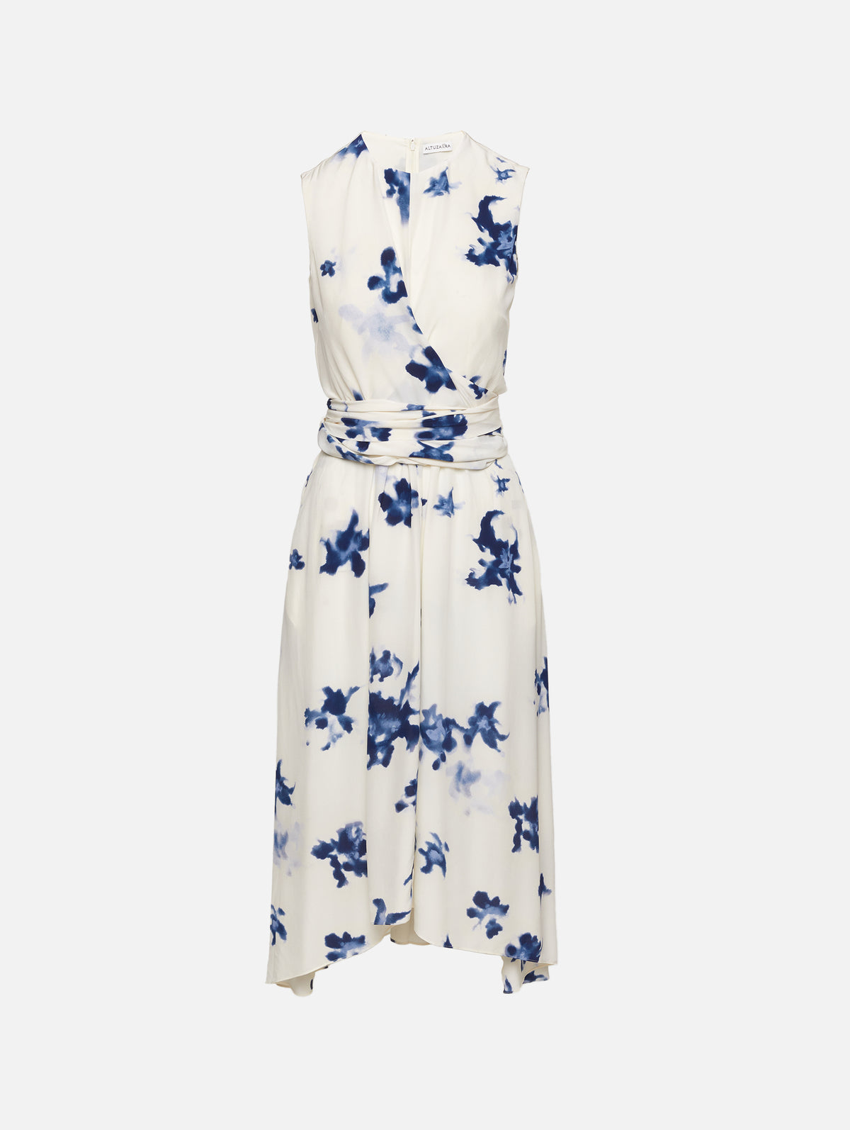 Penny Dress,ALTUZARRA,BERRY BLUE FLOWERS,Image 1