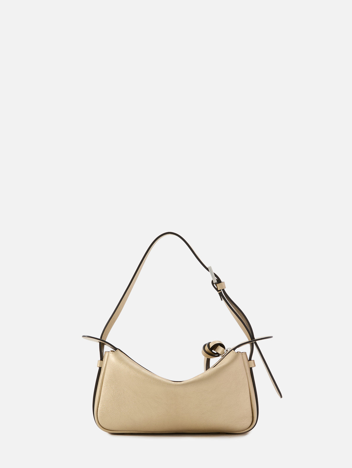 Simply Fendi Mini Shoulder Bag,FENDI,PLATINO,Image 3