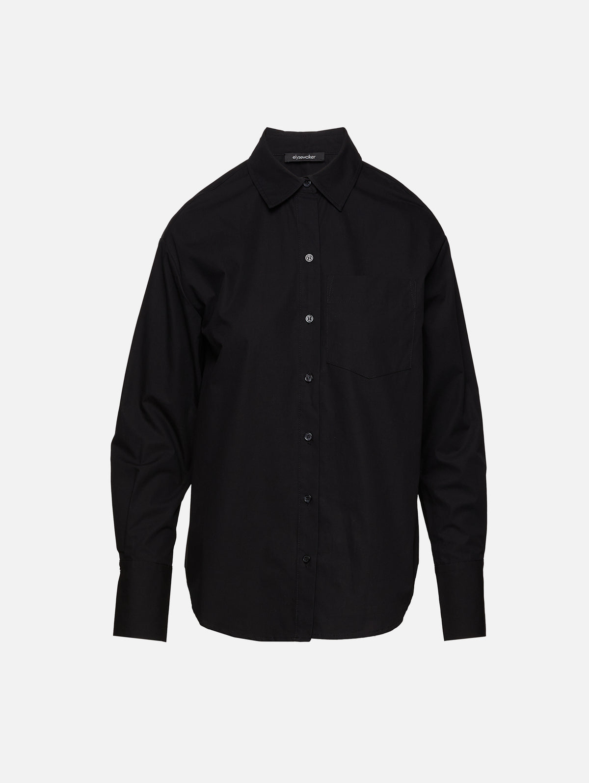 Cooper Button Up Shirt,ELYSEWALKER LABEL,GREEN,Image 1