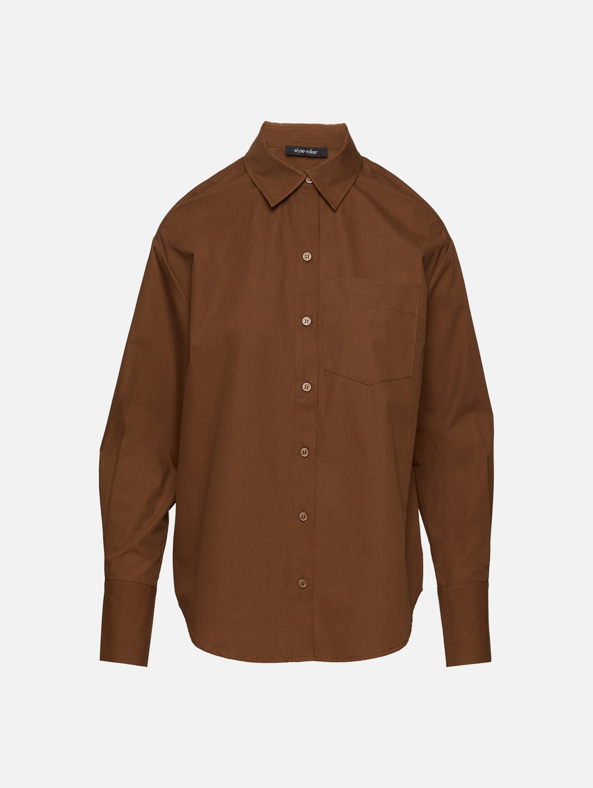 Cooper Button Up Shirt,ELYSEWALKER LABEL,GREEN,Image 10