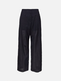 Carries Trouser,TWP,MIDNIGHT/WHITE,Image 1