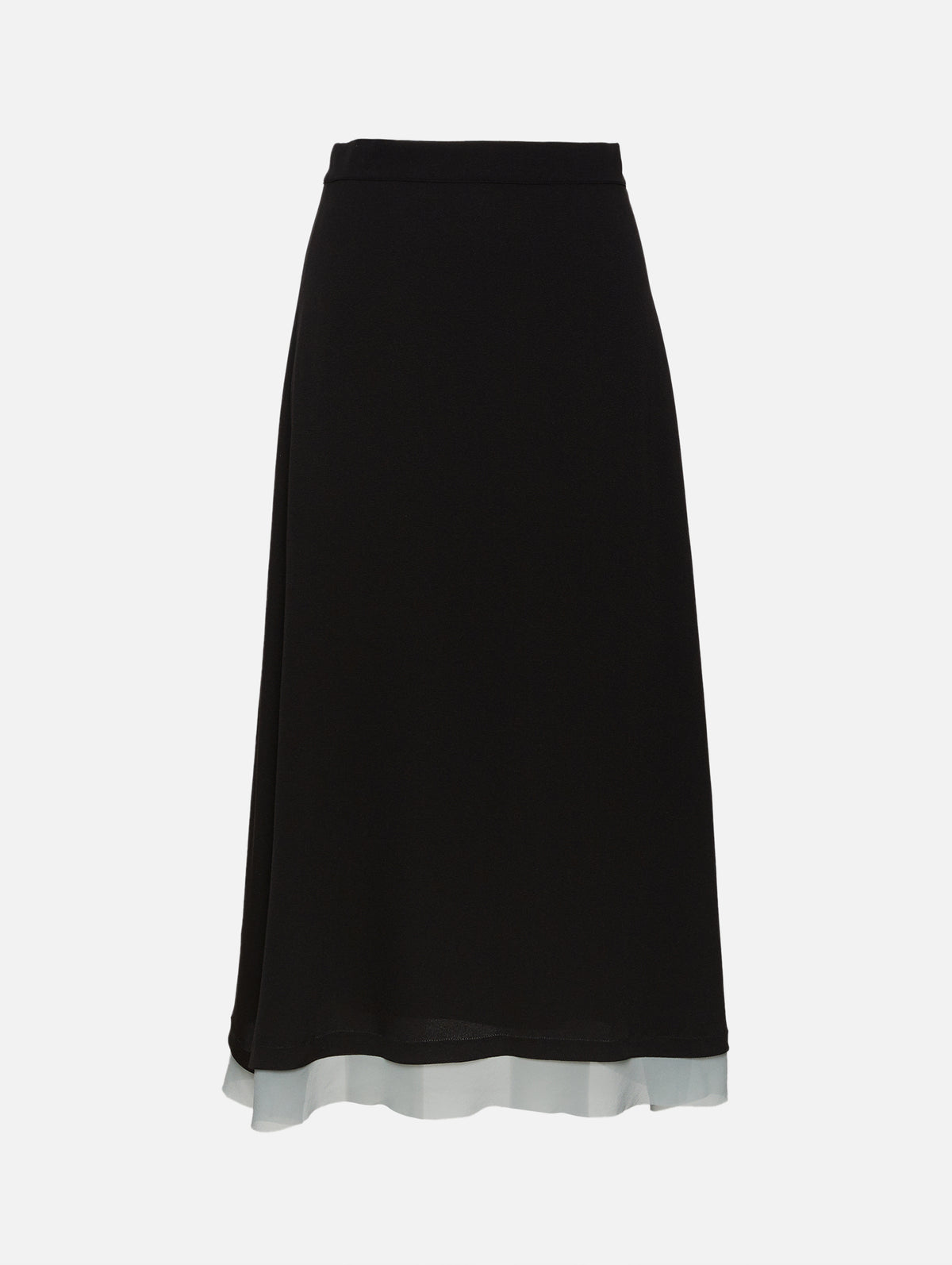 Midi Skirt,FENDI,BLACK,Image 1