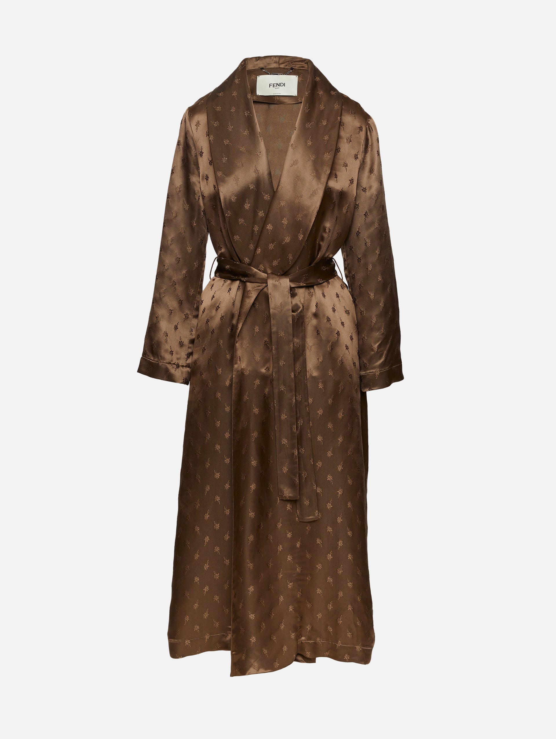 Satin Coat | FENDI | elysewalker