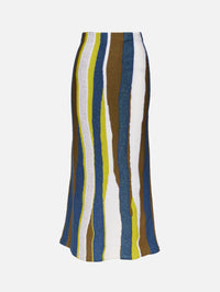 Nora Shore Skirt,THE ELDER STATESMAN,SHORE MULTI,Image 1