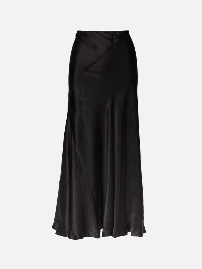 Luce Skirt,THE ROW,BLACK,Image 1