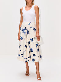 Varda Skirt,ALTUZARRA,BERRY BLUE FLOWERS,Image 2