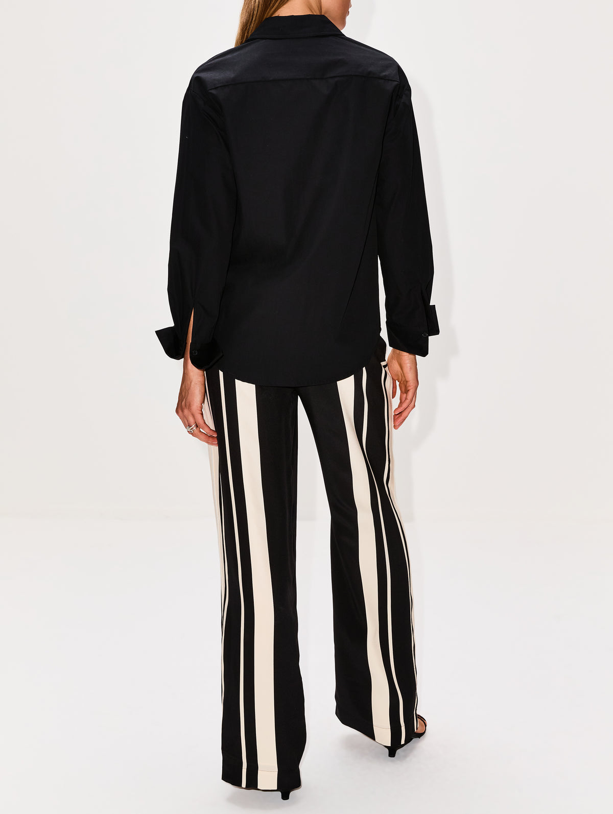 Cooper Button Up Shirt,ELYSEWALKER LABEL,GREEN,Image 3