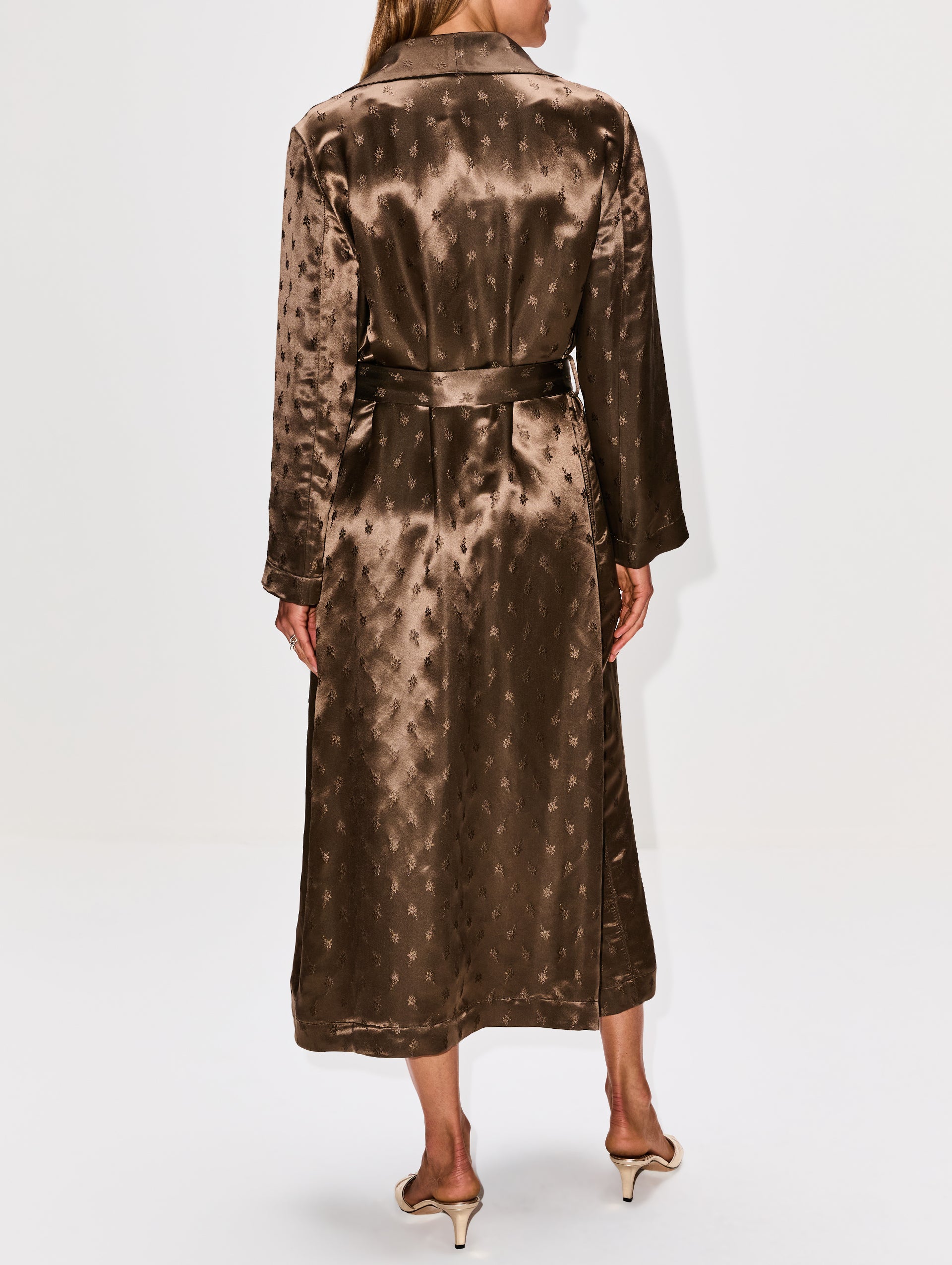 ジャケット・アウター vintage FENDI wool silk long coat Fendi Wool Coat | Women's | Vitkac