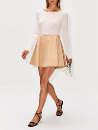 Ella Skirt,A.L.C.,DESERT BEIGE,Image 3