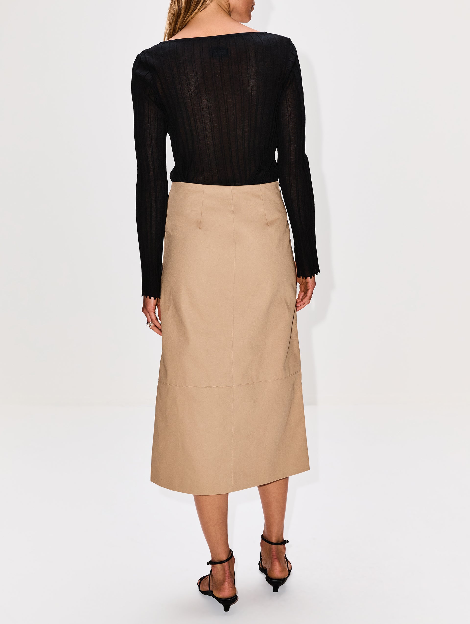 Avery Low Rise Skirt | BRANDON MAXWELL | elysewalker