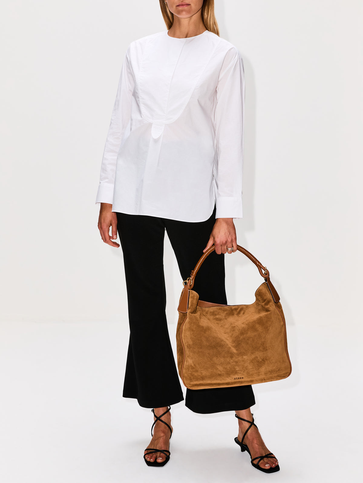 Fayette Top,BY MALENE BIRGER,PURE WHITE,Image 2
