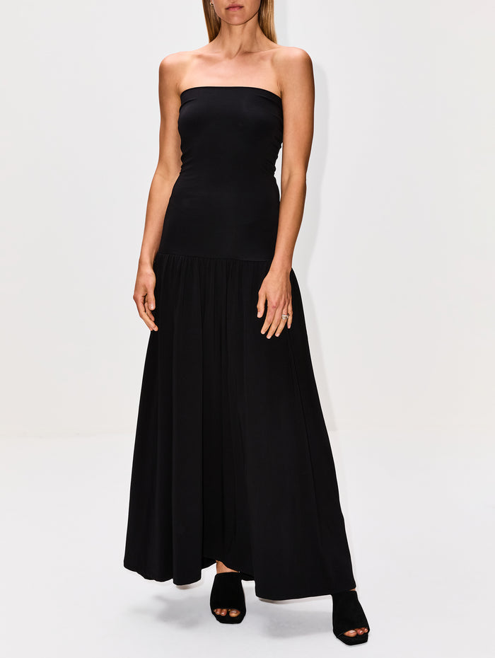 Marciella Dress,BY MALENE BIRGER,BLACK,Image 1