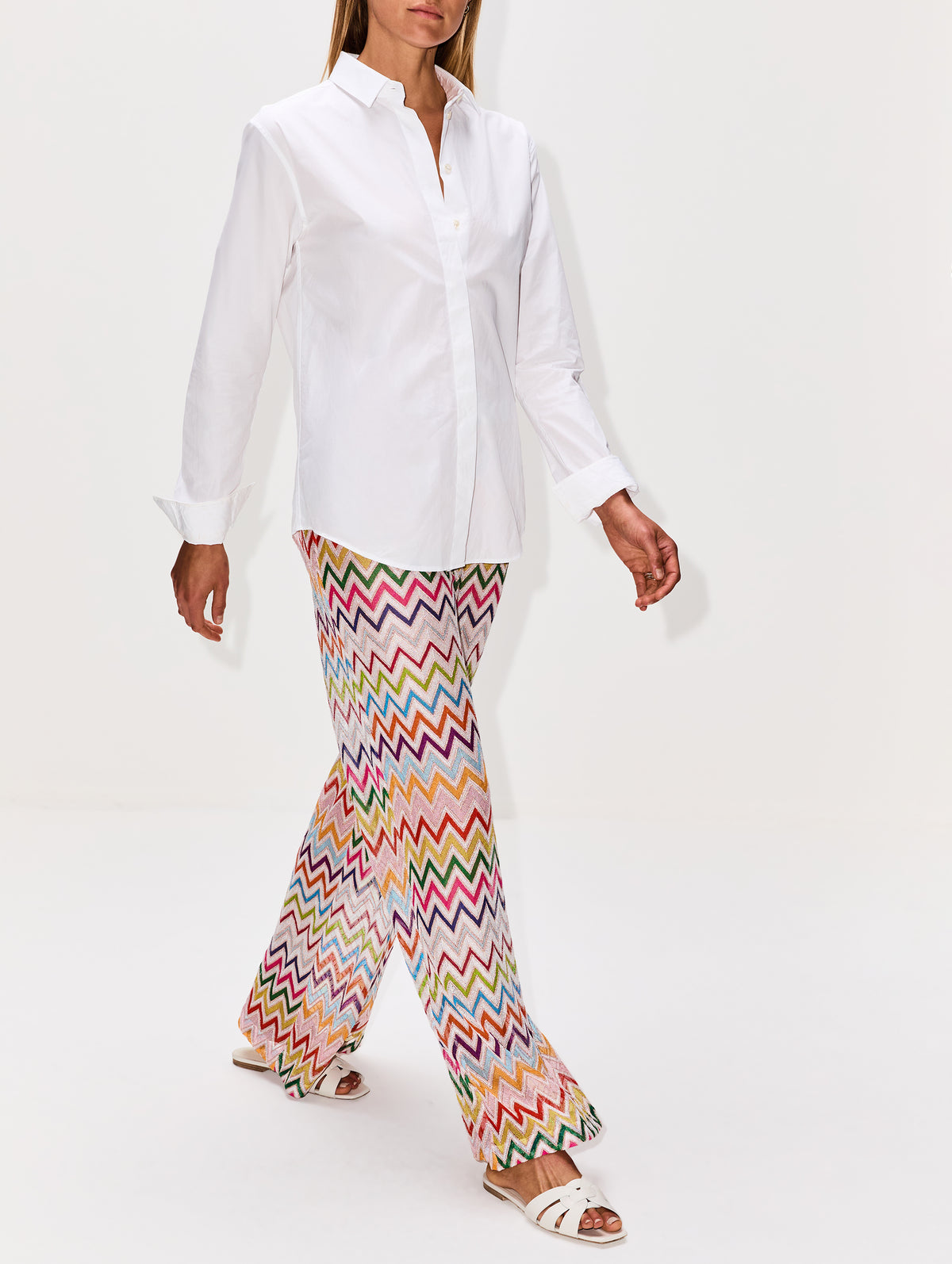Stripe Trouser,MISSONI MARE,MULTICOLOURED,Image 3
