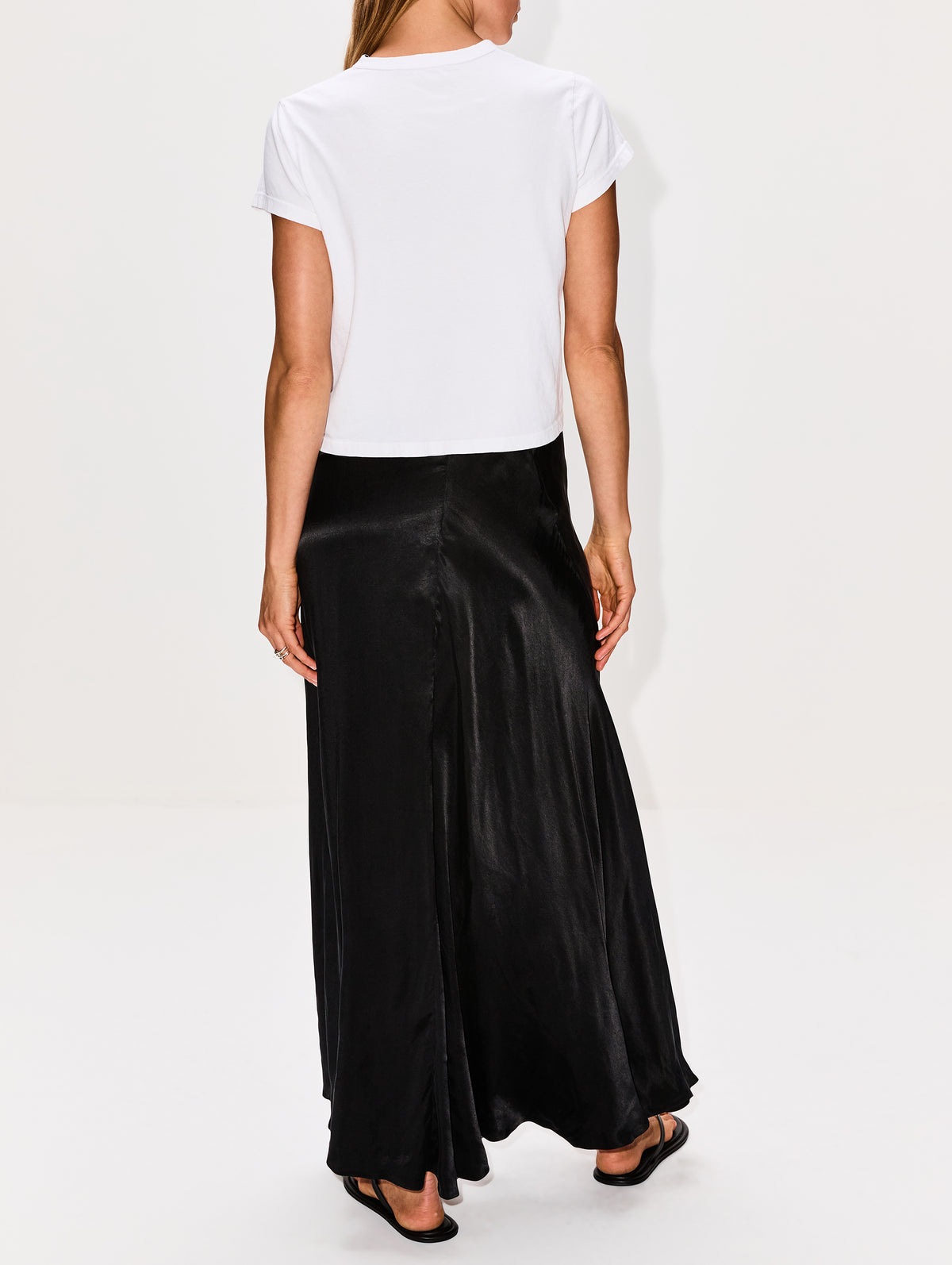Luce Skirt,THE ROW,BLACK,Image 4