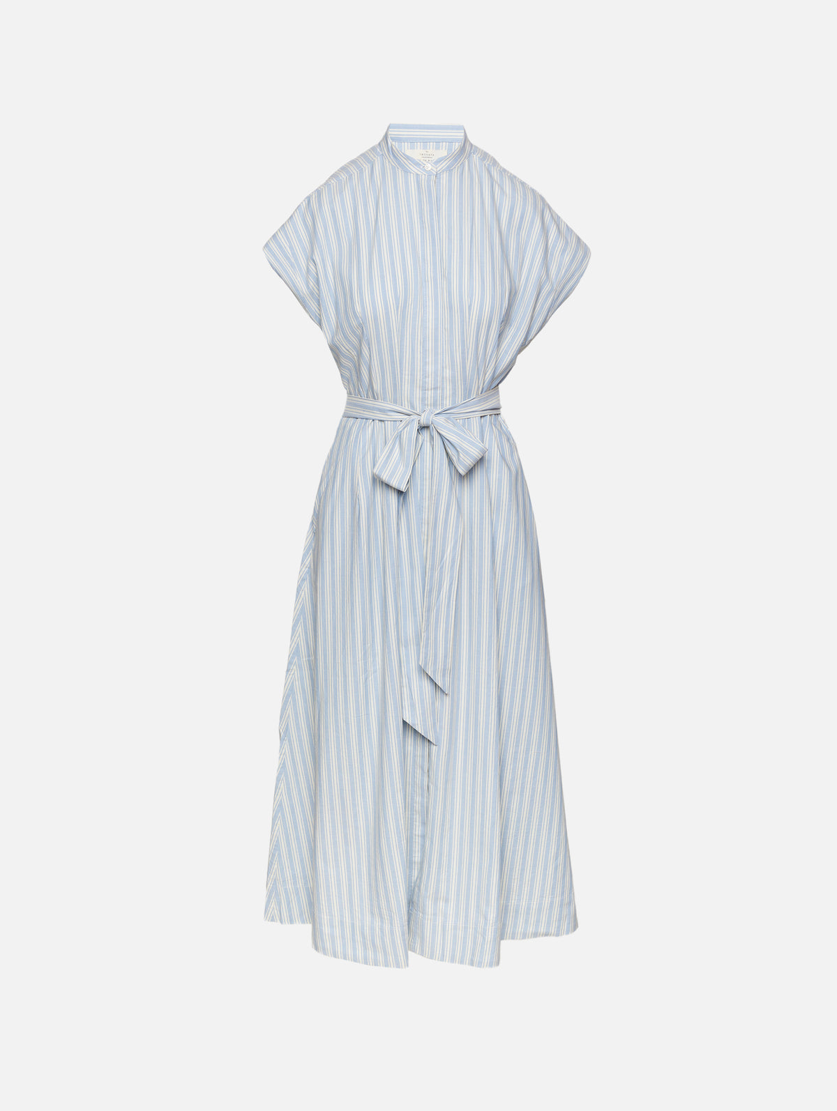 James Dress,BIRDS OF PARADIS BY TROVATA,BLUE OXFORD STRIPE,Image 1